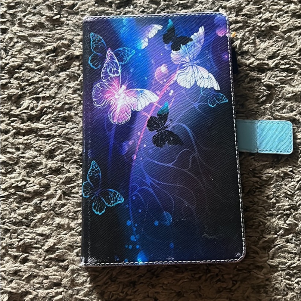 Amazon tablet with case and memory card